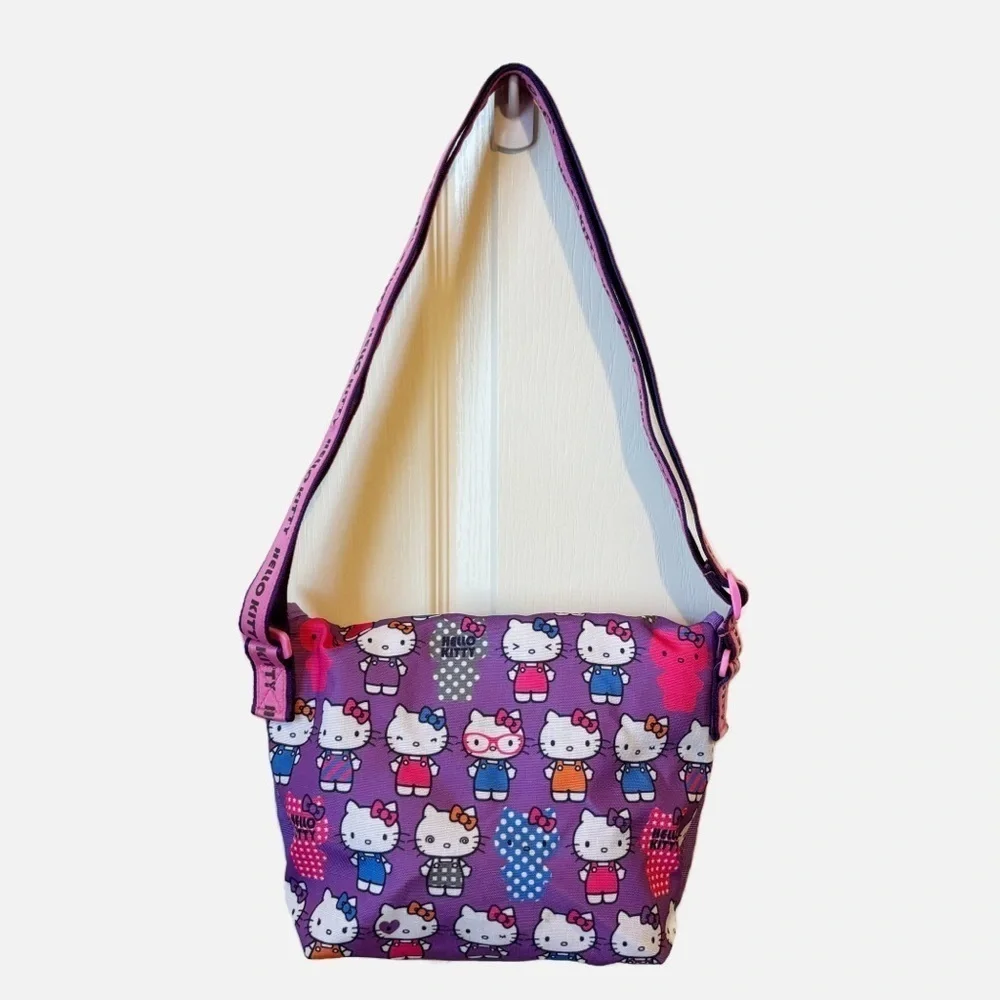 Hello Kitty Sanrio Adjustable Crossbody Purse Bag